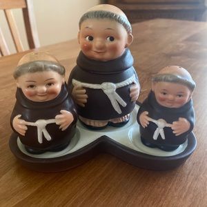 Goebel Hummel TMK 2 Full Bee Condiment Set